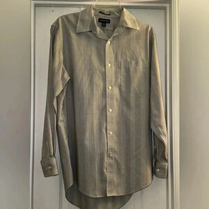 Lands’ End Non-Iron Long Sleeve Button Down Shirt